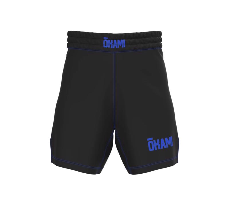 Okami Kids GRAPPLINO Shorts -BLACK/BLUE